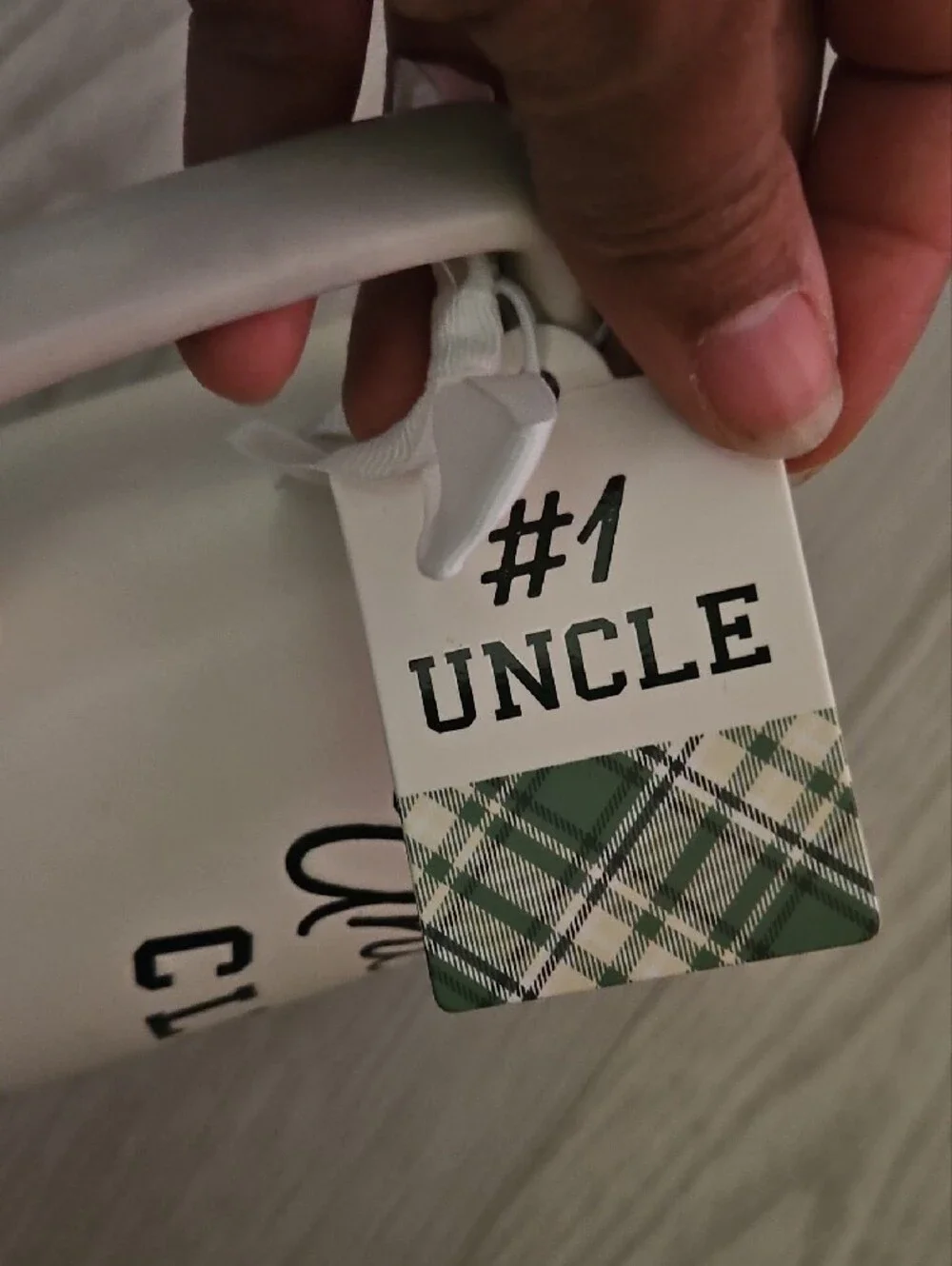 Cool Uncles Club White Ceramic Mug by